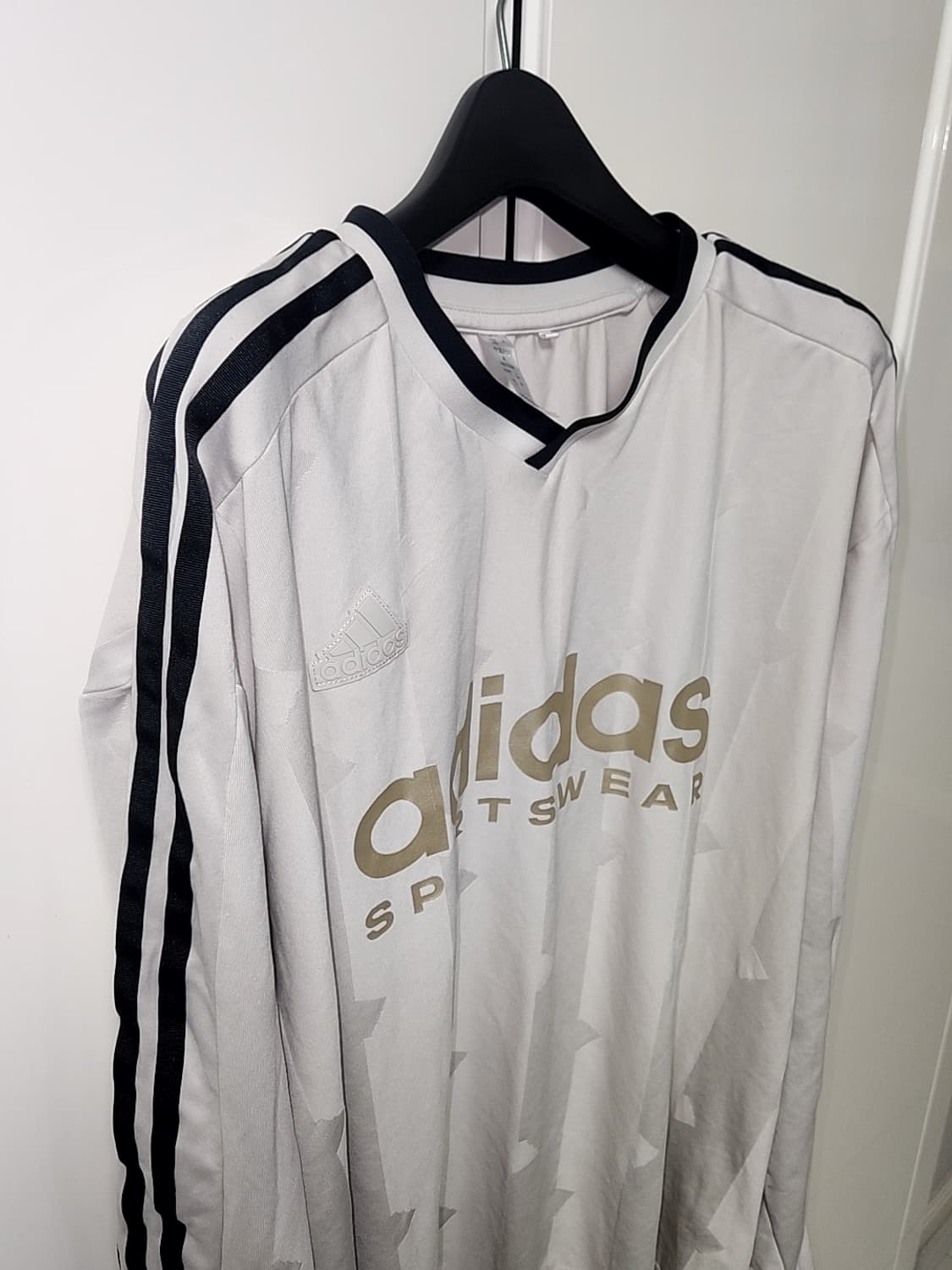 아디다스 하우스 오브 티로 롱 슬리브 자카드 져지 베이지 XL 상품이미지1