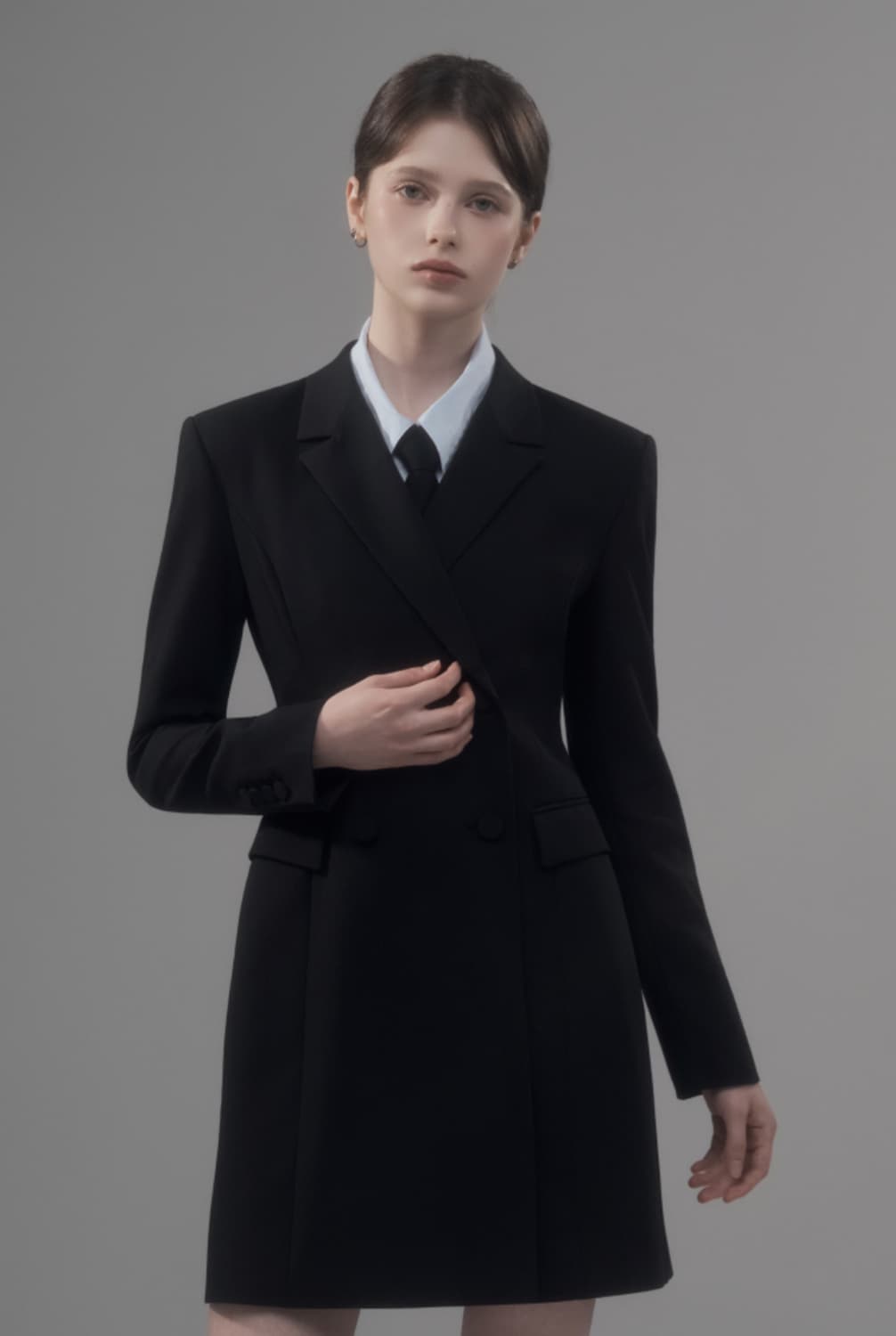 마우솔레움 수트 원피스 블랙 s 상품이미지3