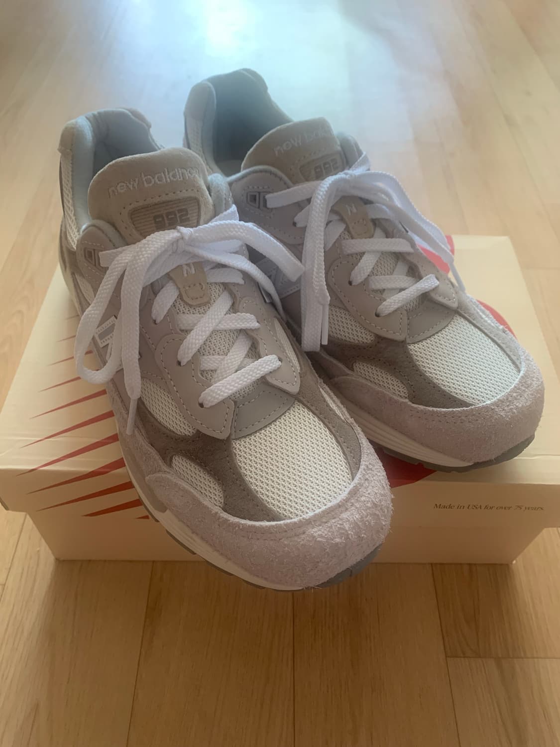 [265] 뉴발란스 992 메이드 인 USA 문락 머쉬룸 상품이미지8