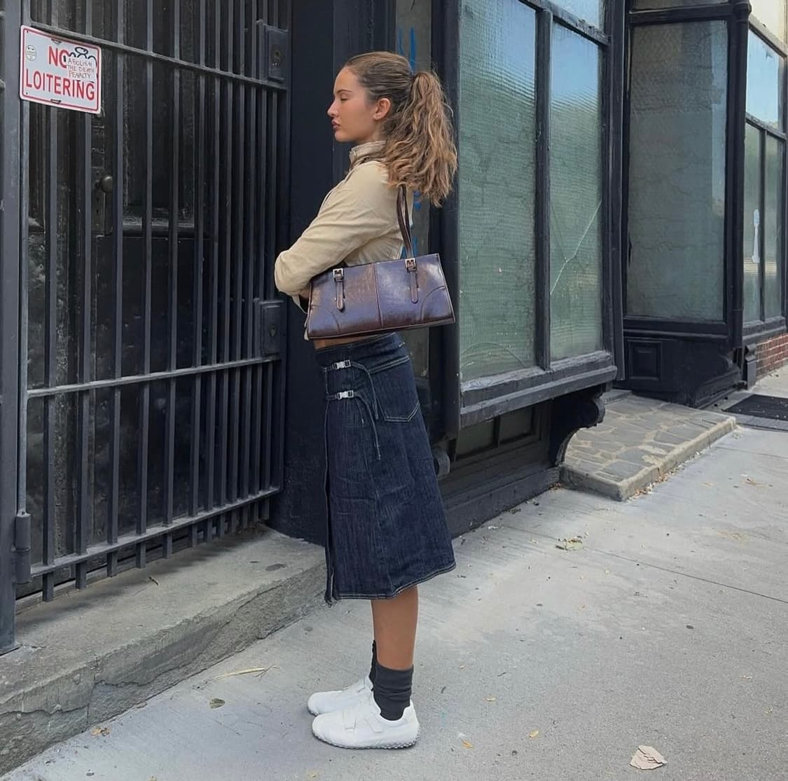 Levis 리바이스 랩 스커트 상품이미지3