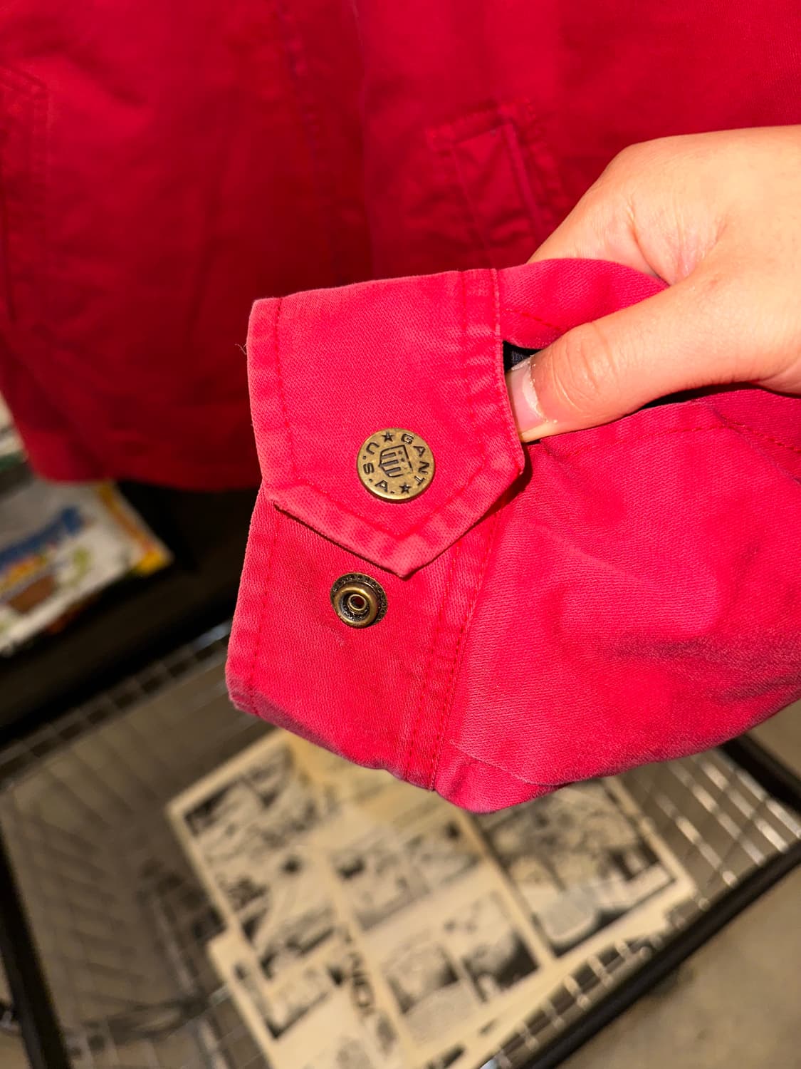 Gant swing lining check pattern jacket  상품이미지7