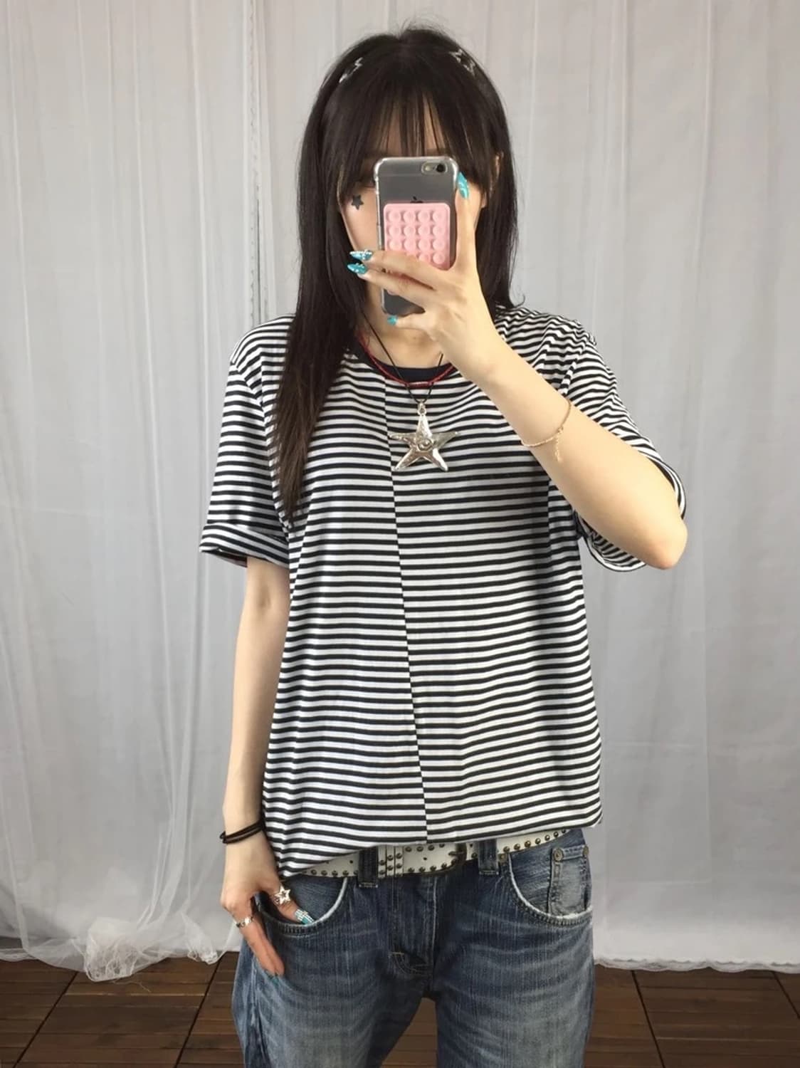 COS Striped Short Sleeve Tee 상품이미지2