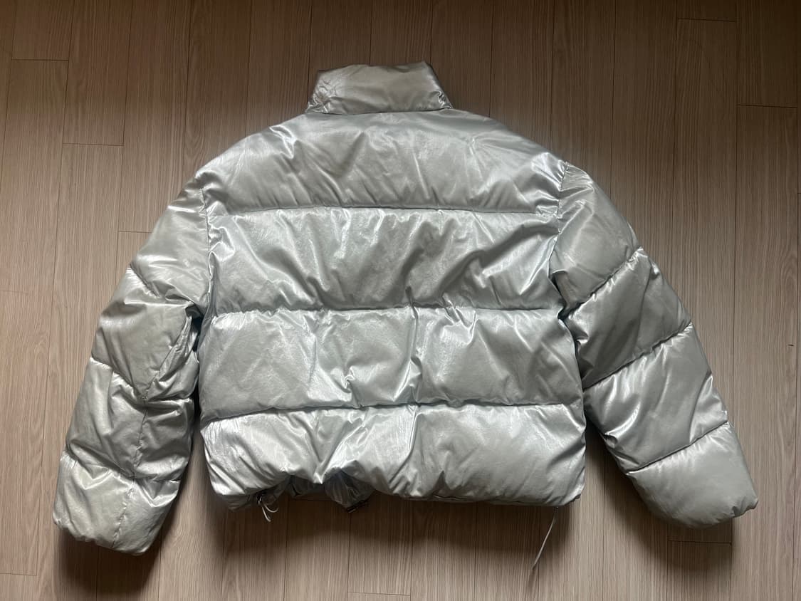 나체 리버시블 패딩 실버 상품이미지8