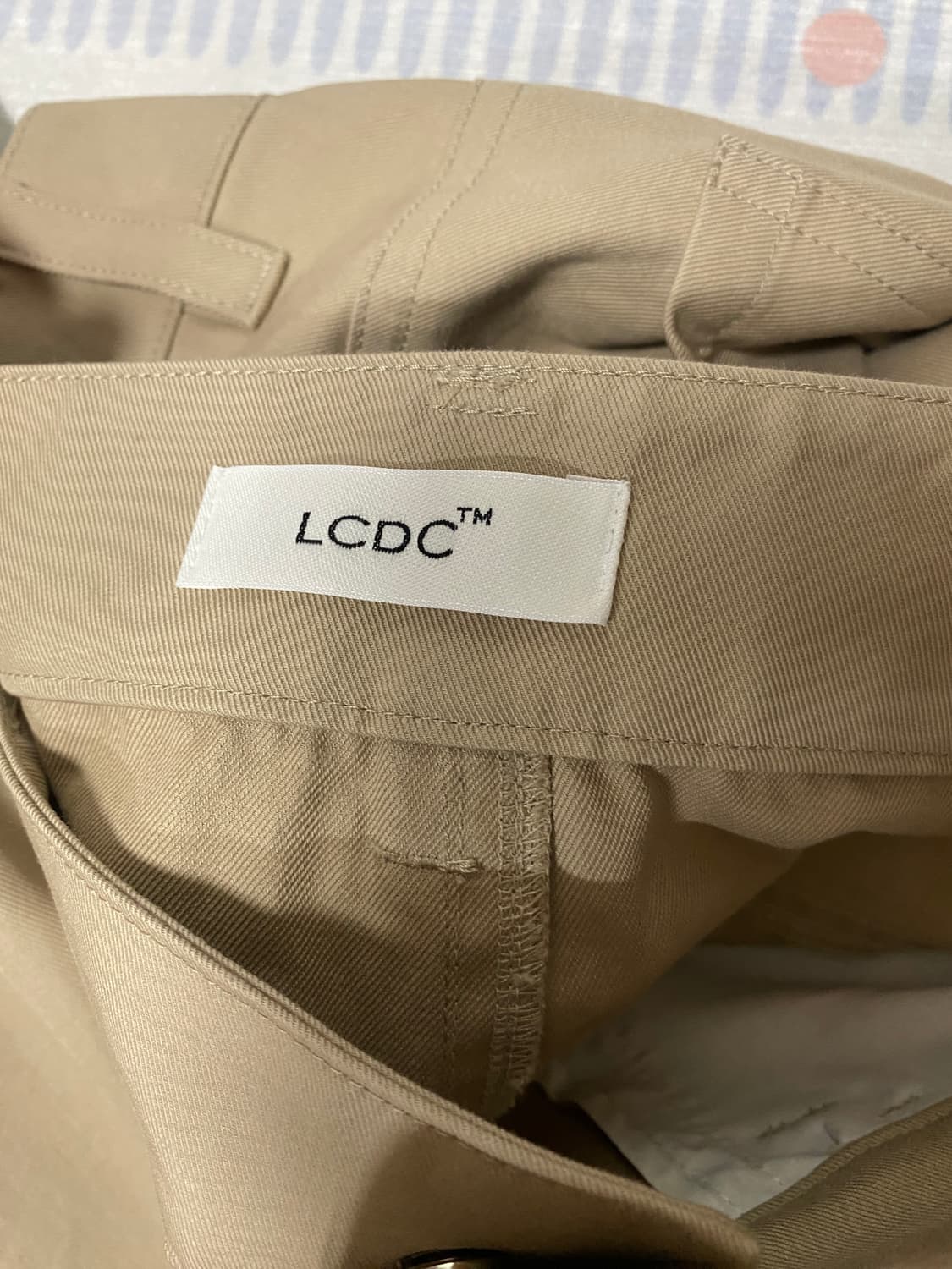 lcdc tm 베이지 팬츠 s사이즈 상품이미지7