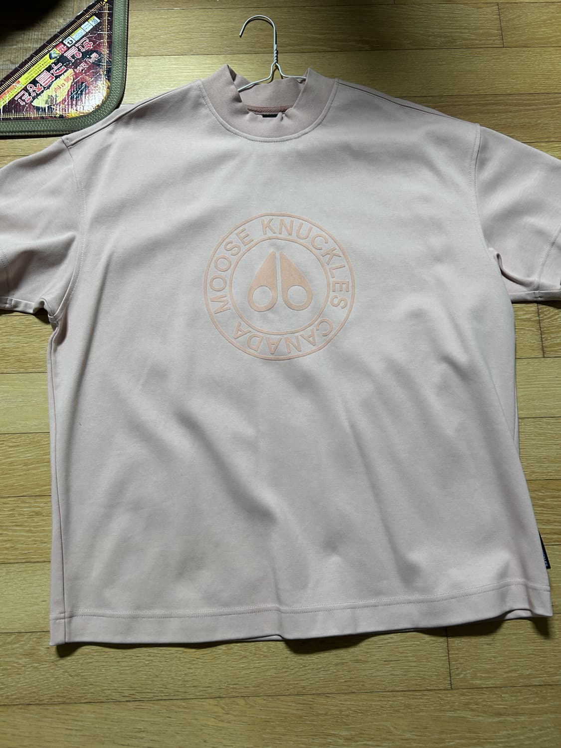 무스너클 핑크 반팔 S/P 상품이미지1