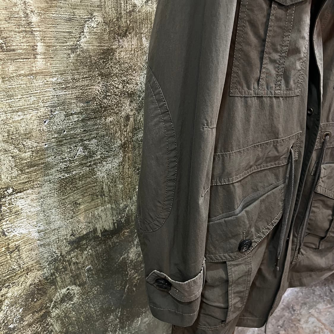 버버리 블루라벨 노바 체크 라이너 모즈 코트 상품이미지5