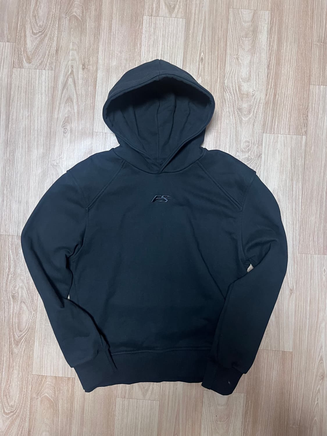 FS LOGO REGULAR HOODIE BK (교환O) 상품이미지4