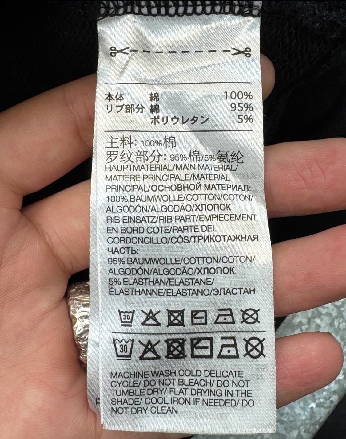 Y-3 21/22 클래식 로고 후드집업 상품이미지4