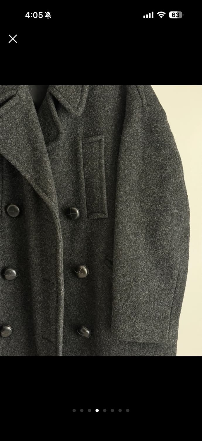 이자벨마랑(Isabel Marant) 울100 오버사이즈핏 코트 상품이미지4