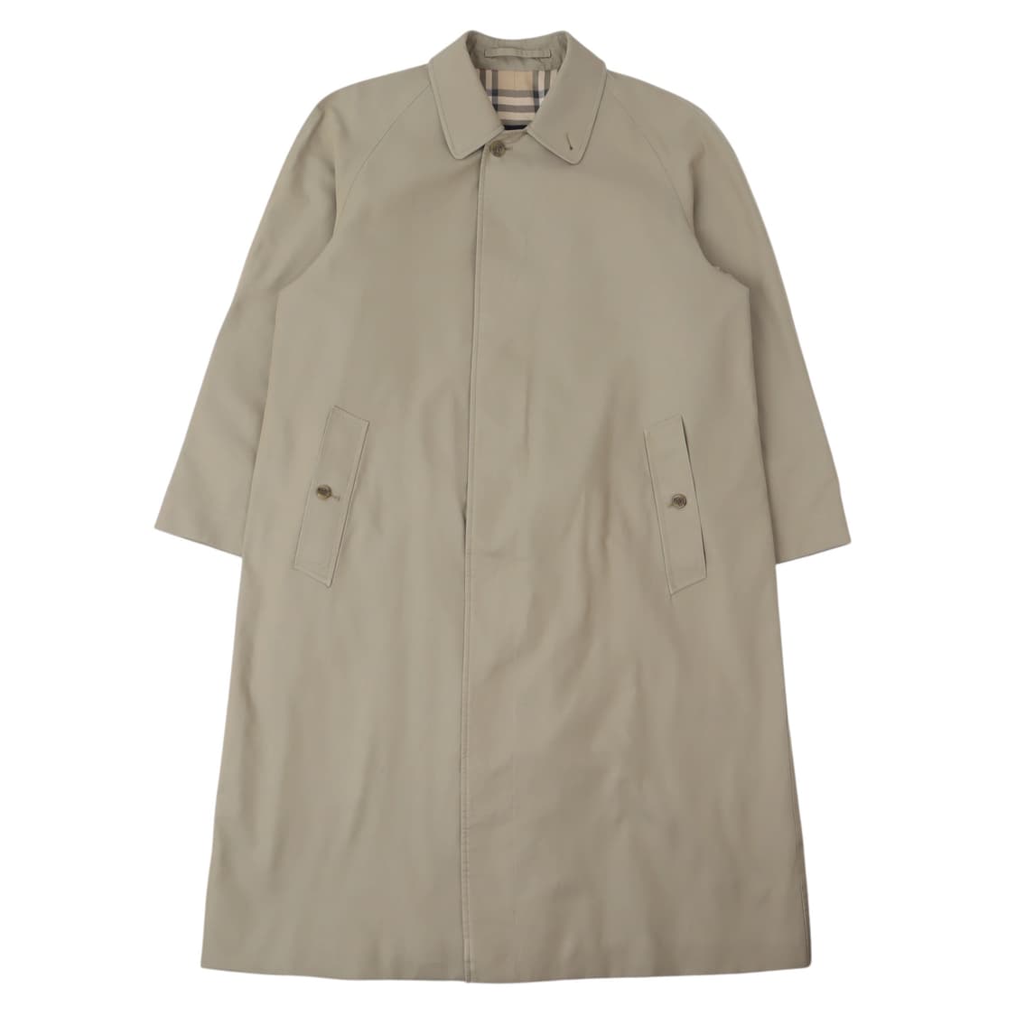버버리 런던 카키 베이지 싱글 트렌치 코트 상품이미지1