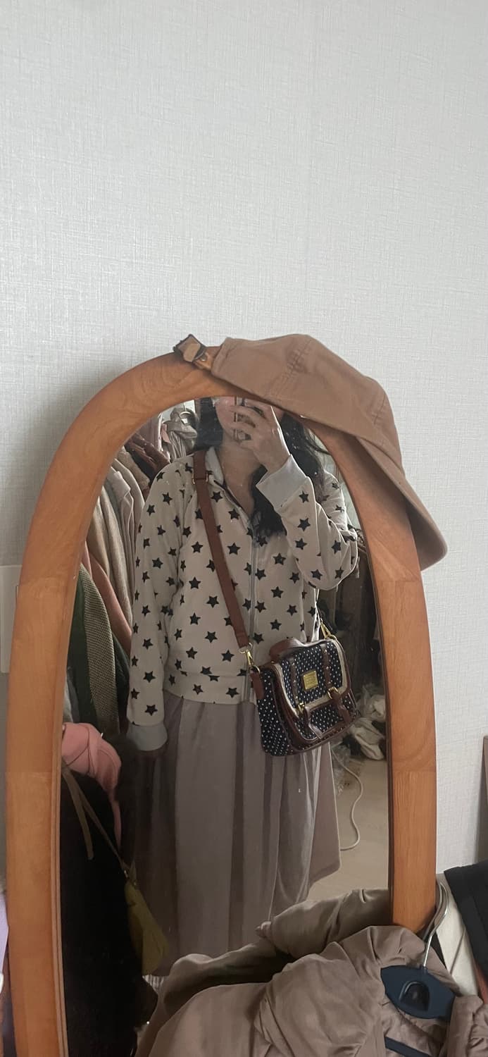 모리걸 빈티지 헤이세이 레이스 도트 크로스백 💙🎀 상품이미지6