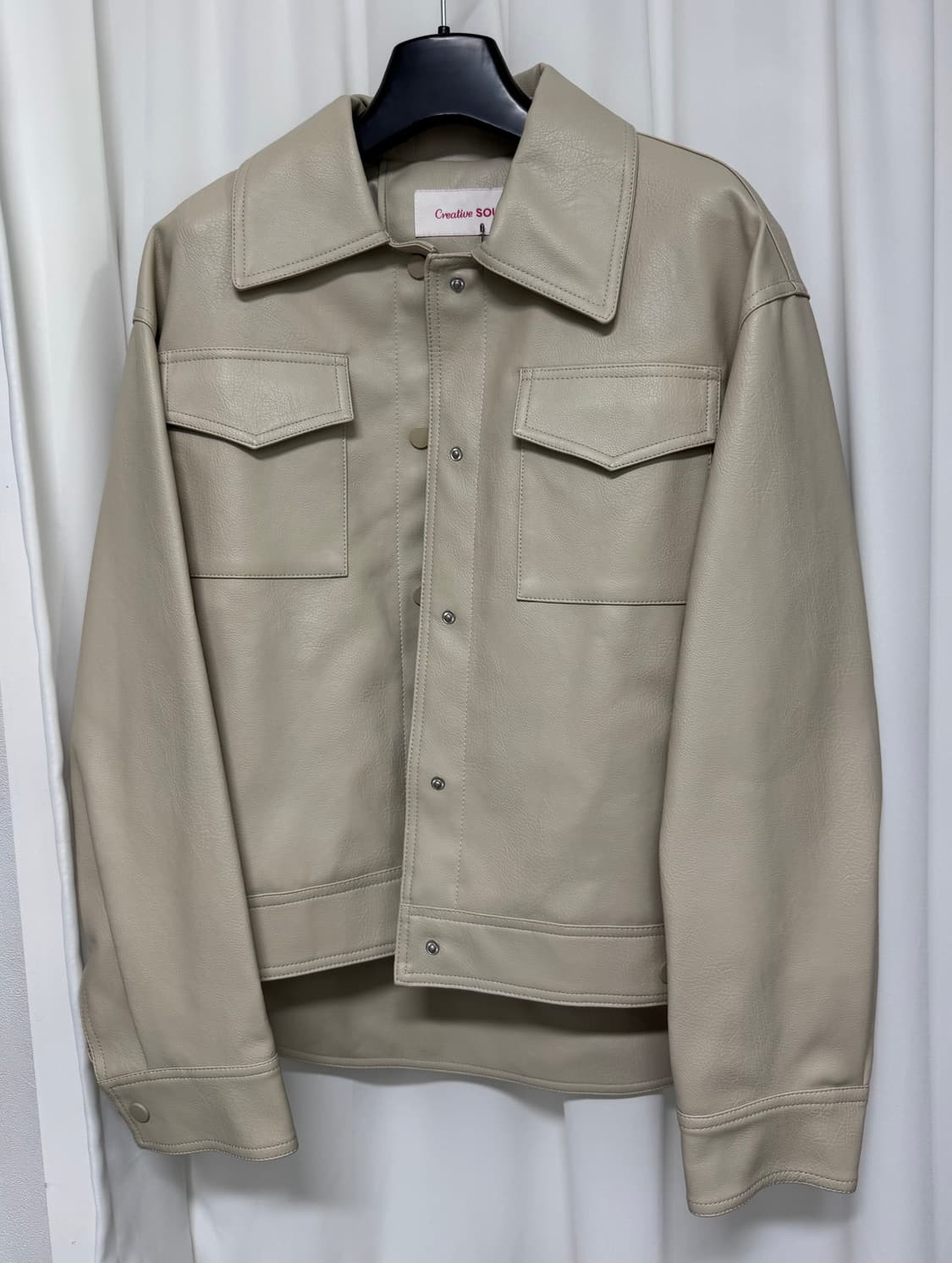 [새상품] SOUP 가죽자켓 상품이미지3