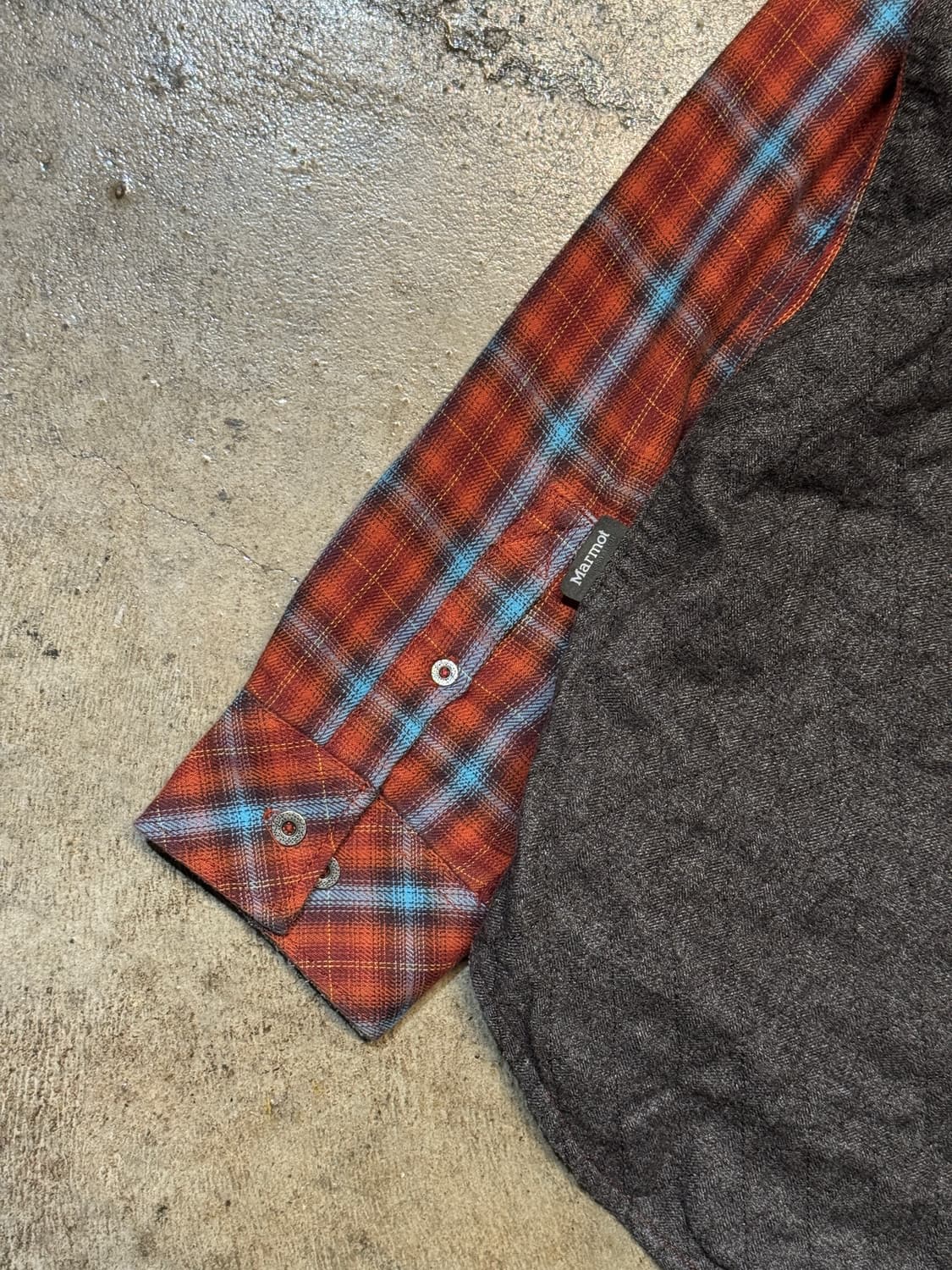 44-66 ) Marmot Plaid Flannel Shirt 상품이미지8