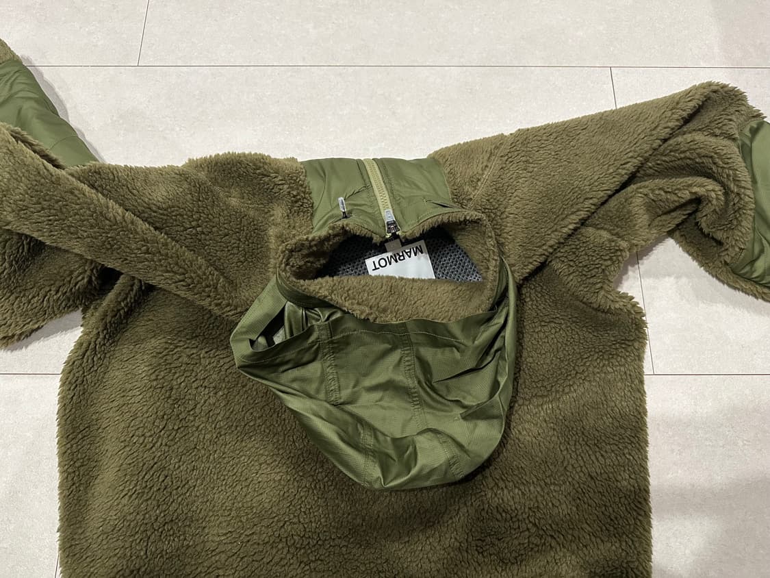 [M] 마모트캐피탈 24FW 보아 플리스 자켓 올리브 상품이미지5