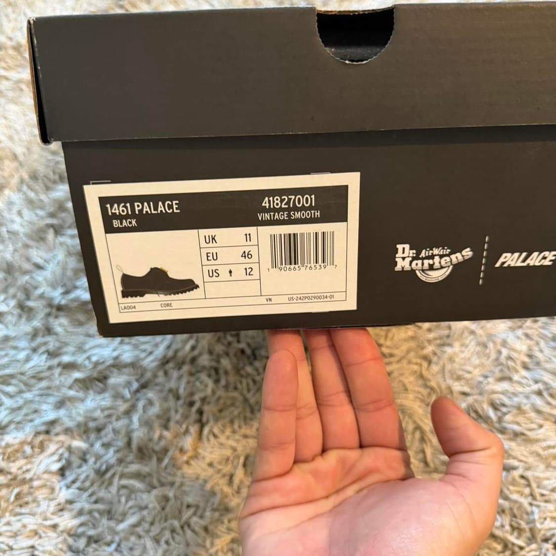 닥터마틴 x 팔라스 1461 블랙 슈즈 상품이미지7