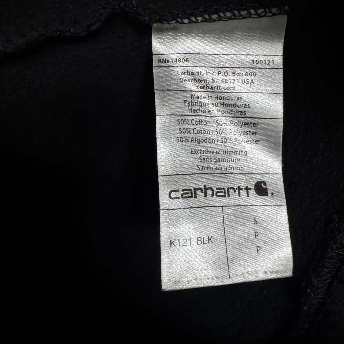 칼하트 로고 후드티 상품이미지4