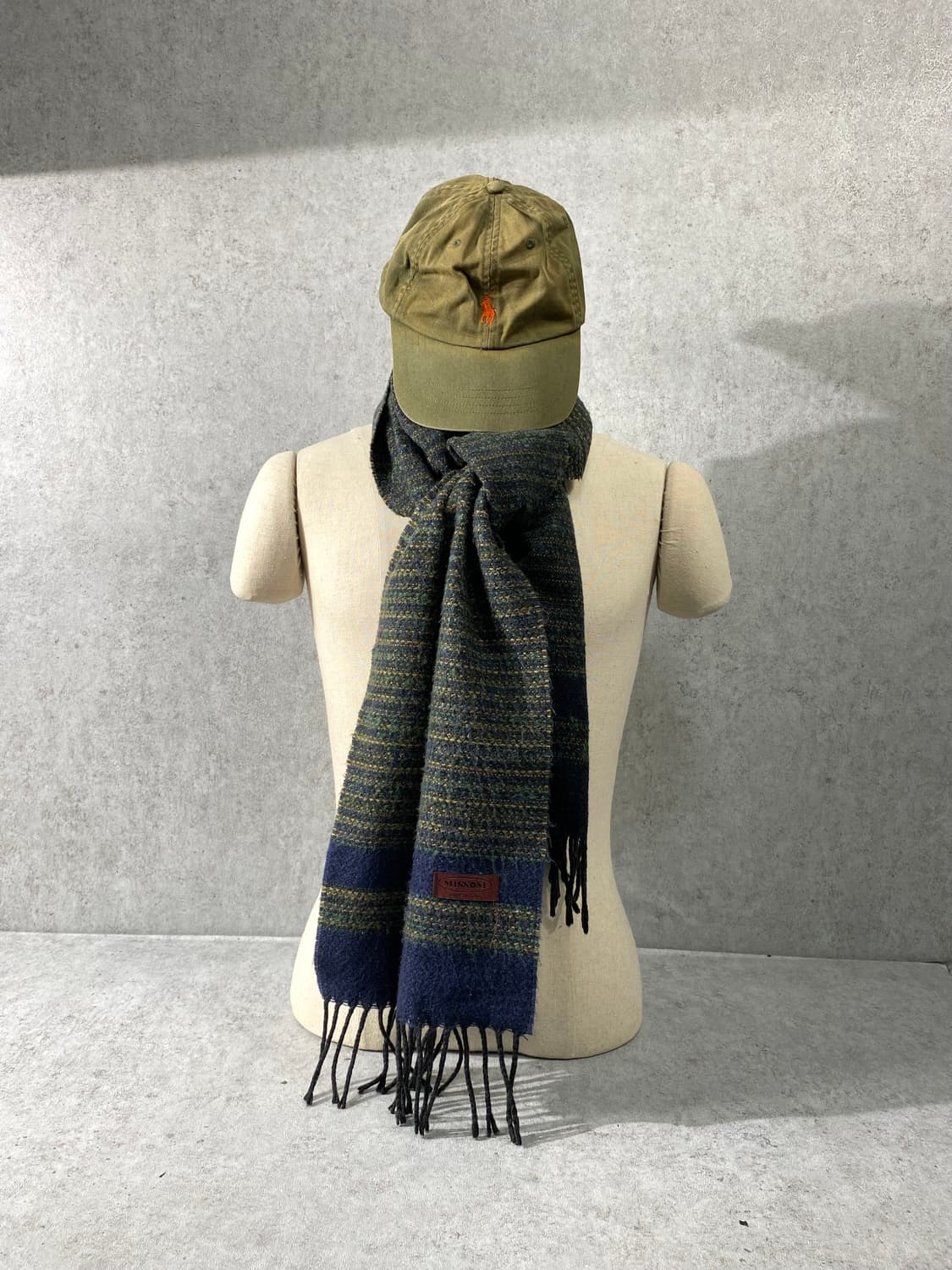 [160cm] MISSONI 미쏘니 이태리 메이드 에스닉 울 머플러 상품이미지4