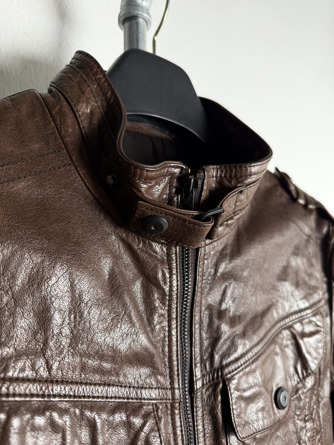 Vintage Dohc Cowhide Leather Jacket 상품이미지4