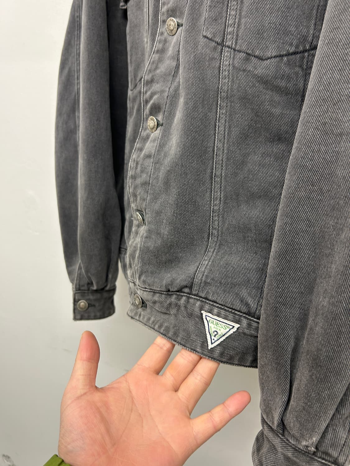 90s 올드 게스 데님 트러커자켓 상품이미지4