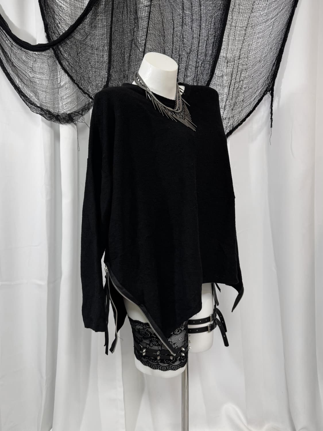zipper t-shirt 상품이미지1