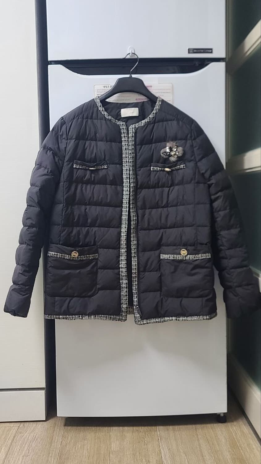 지고트 트위드 패딩 자켓 8사이즈 상품이미지2