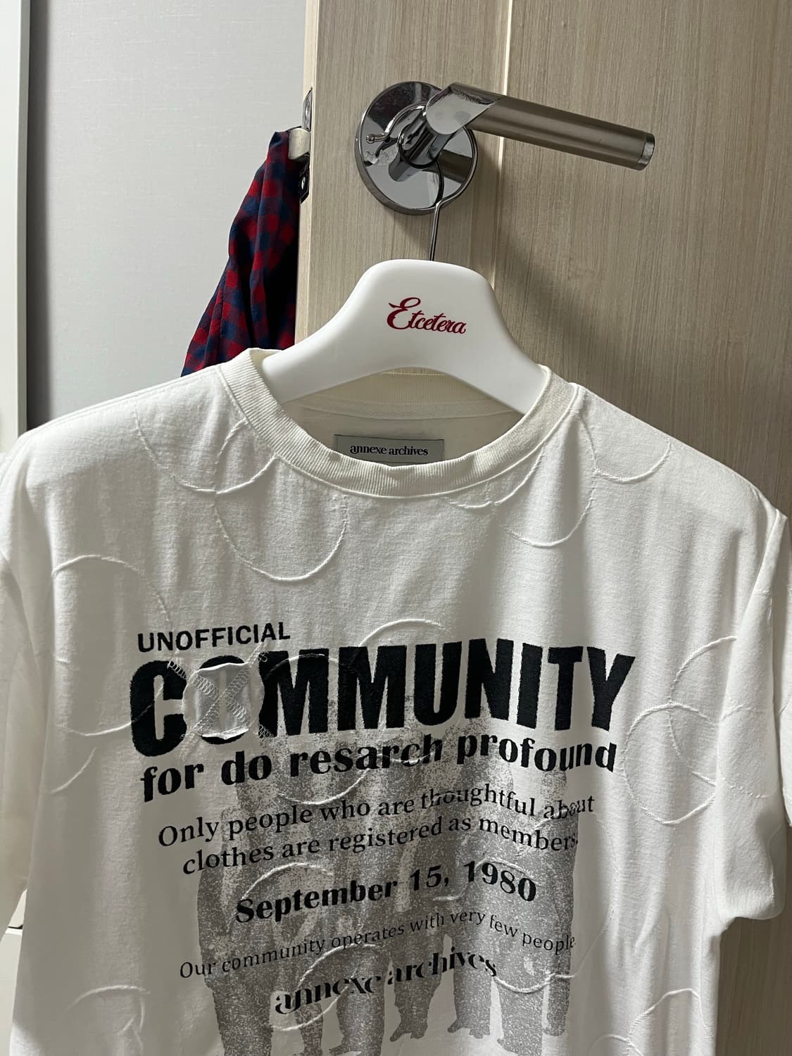 아넥스 아카이브 티셔츠 1사이즈 상품이미지3