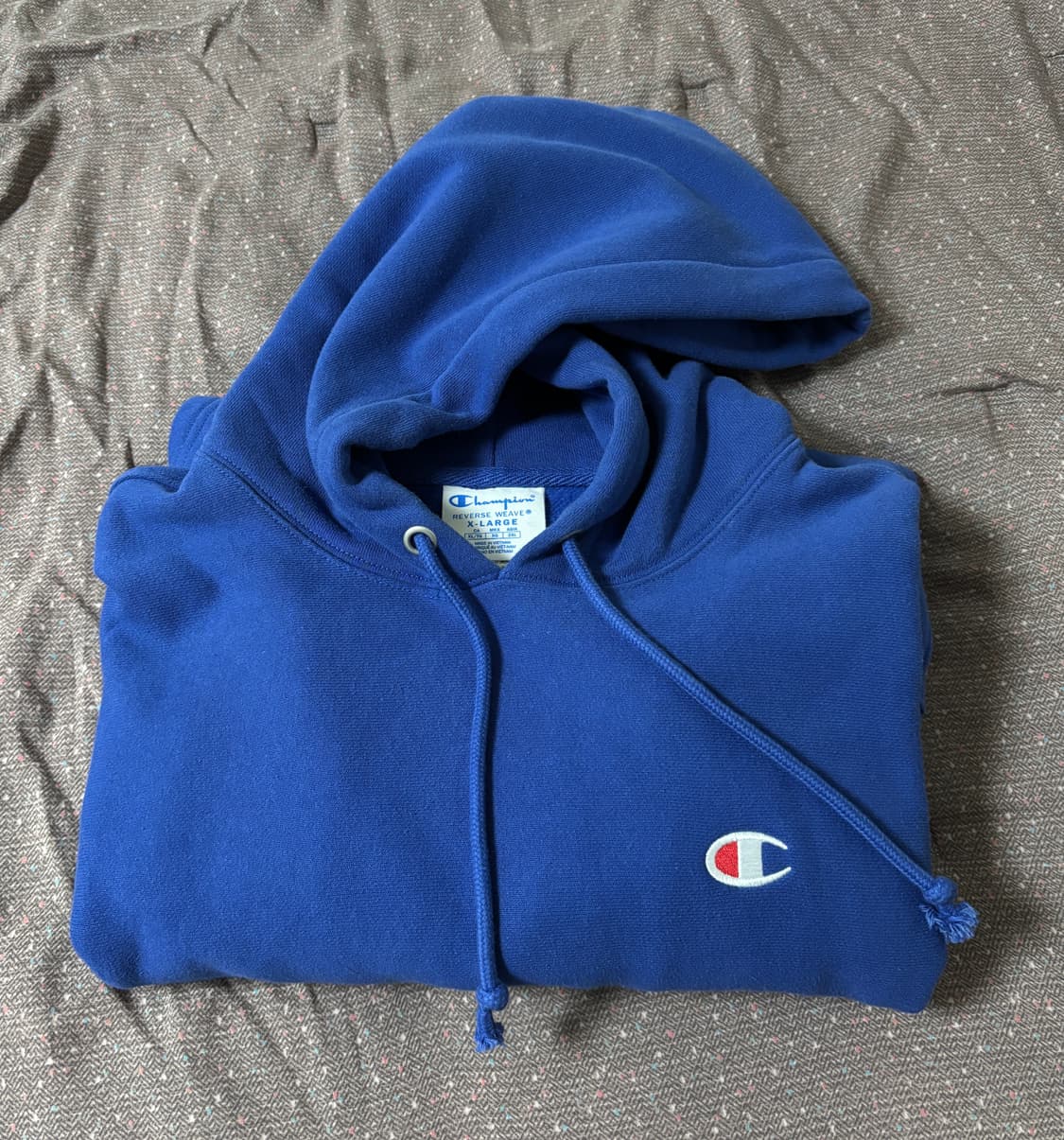 챔피온 리버스위브 c로고 후드 xl 상품이미지4