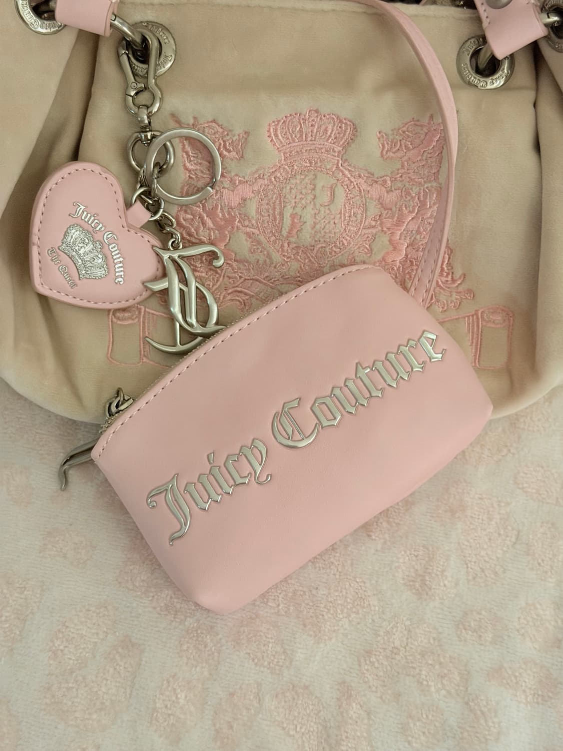 쥬시꾸뛰르 트윈독 만두백 가방 베메클 베이비베어 갸루 핀터깔 y2k 상품이미지6