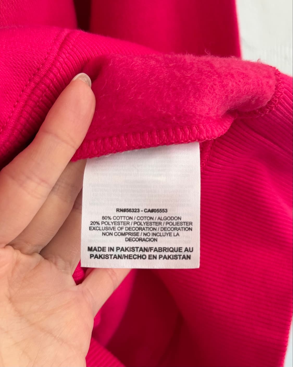 Nike 나이키 스펠로고 핑크컬러 코튼 집업 상품이미지7