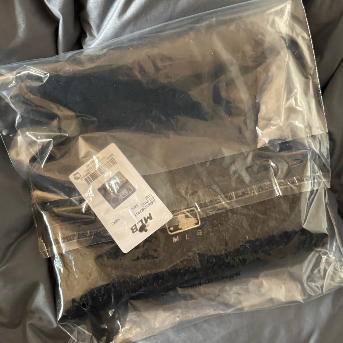 (새상품)MLB 플러시 미야옹 비니 블랙 뉴욕양키스 고양이귀 모자 엠엘비 상품이미지3