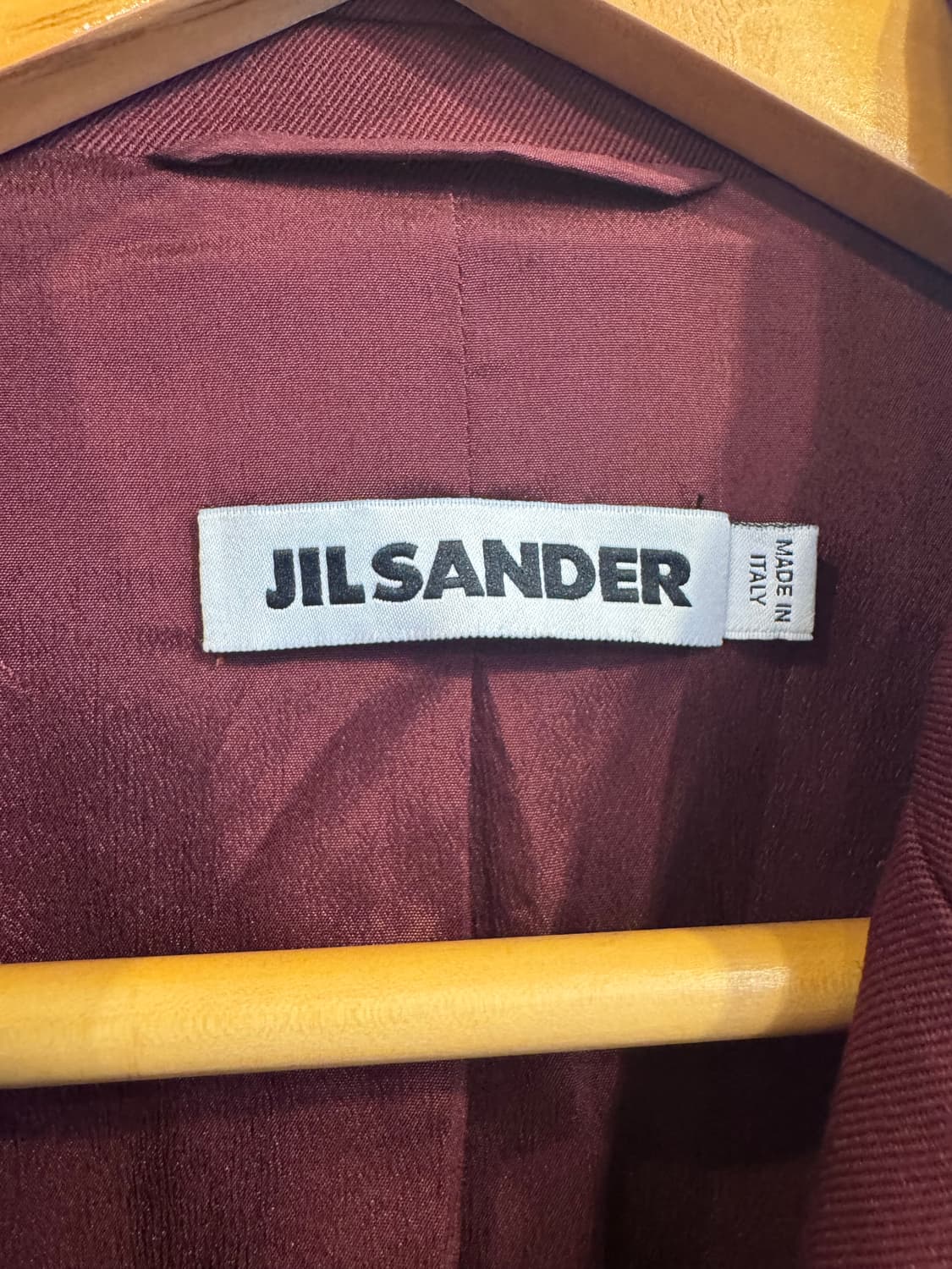 질센더 버건디 블레이저 상품이미지2