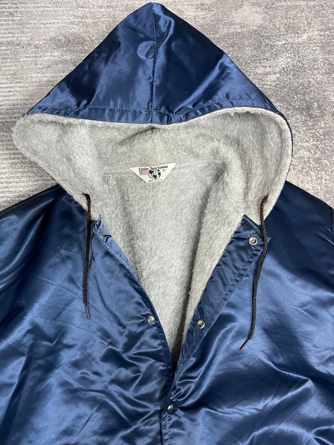 USA vintage Leader Sportwear  바시티 봄버 상품이미지5