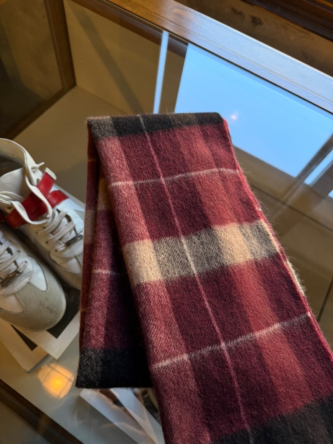 메트로시티 캐시미어 머플러 상품이미지5