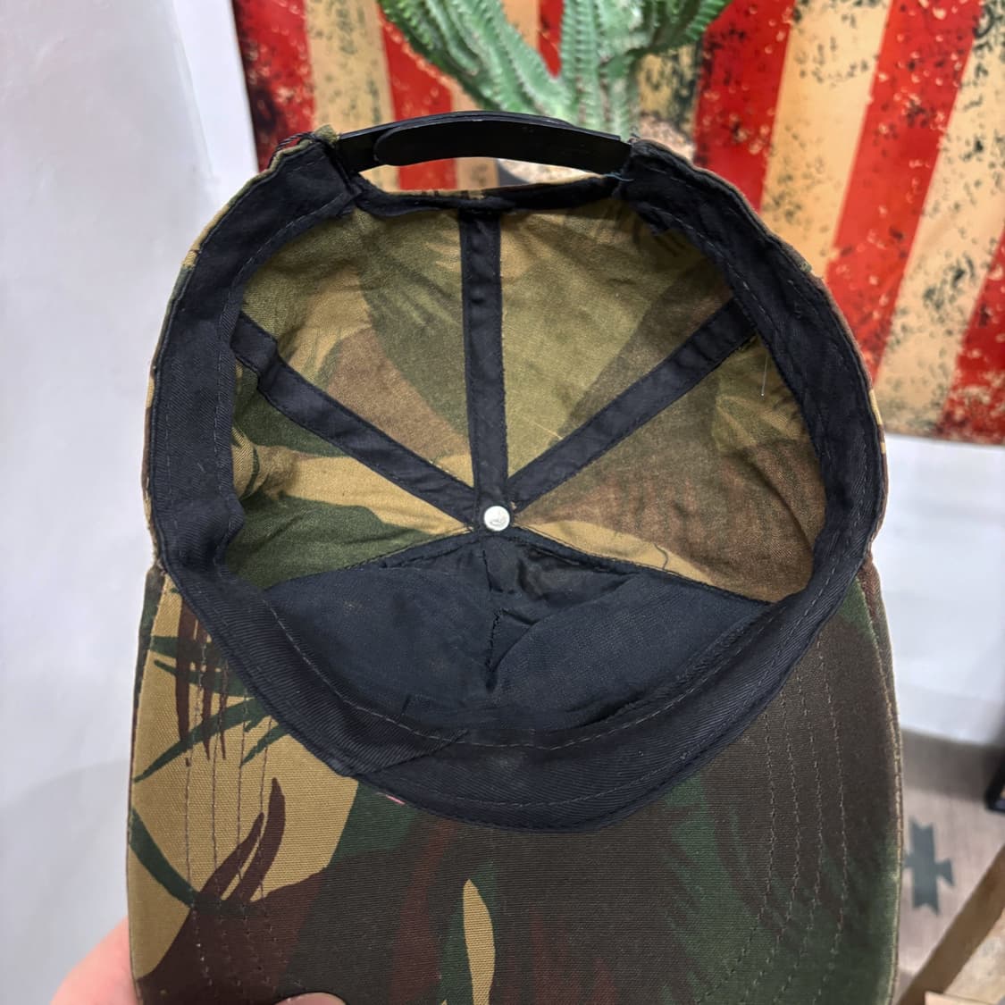 90s 란탐보르 인디아 타이거 사파리 로케이션 캡 N257 상품이미지5