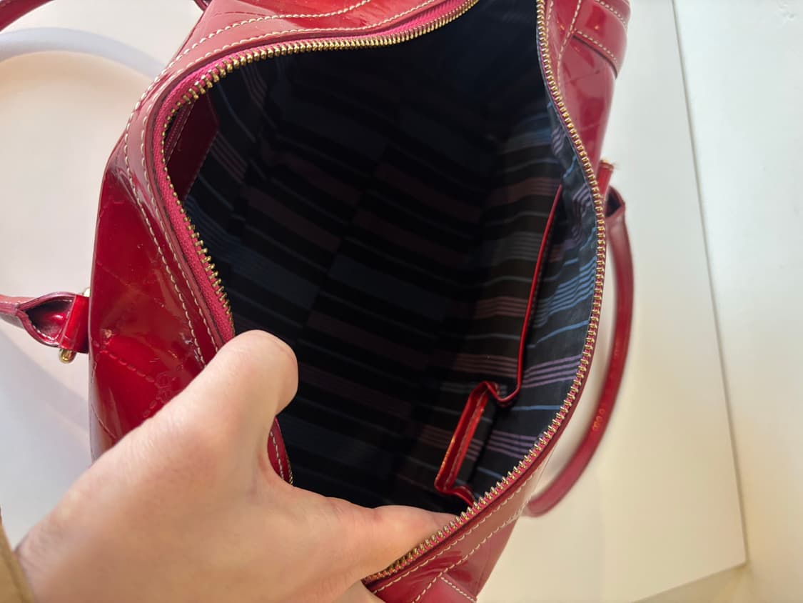 발렌시아가 레드 토트백 상품이미지9