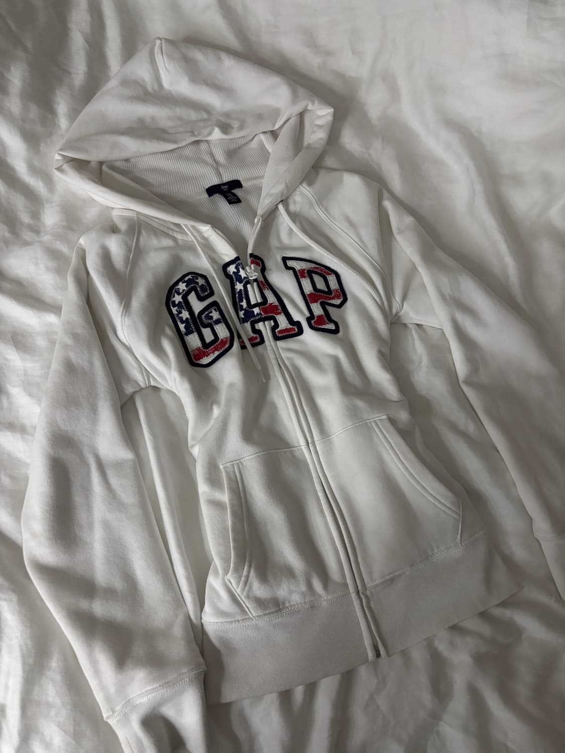 GAP성조기 슬림핏 후드집업 상품이미지1