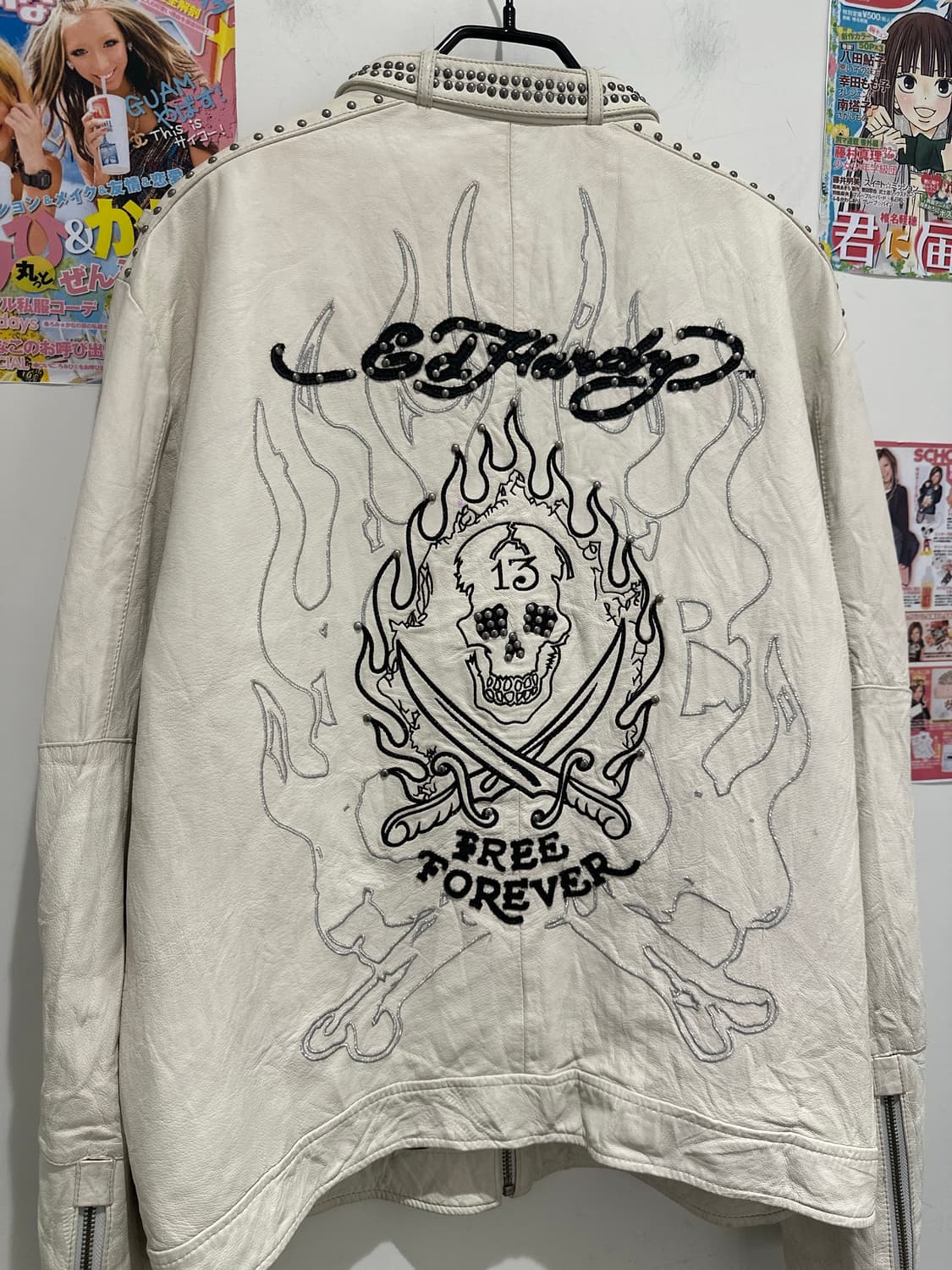 Ed Hardy White Ladder Jacket 상품이미지6