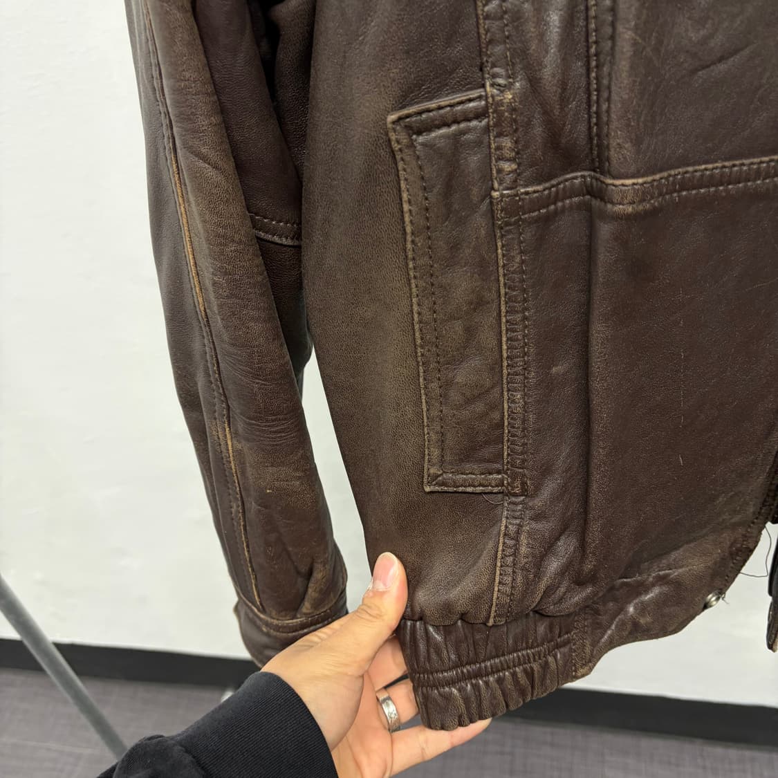 런던포그 가죽자켓 2 상품이미지7