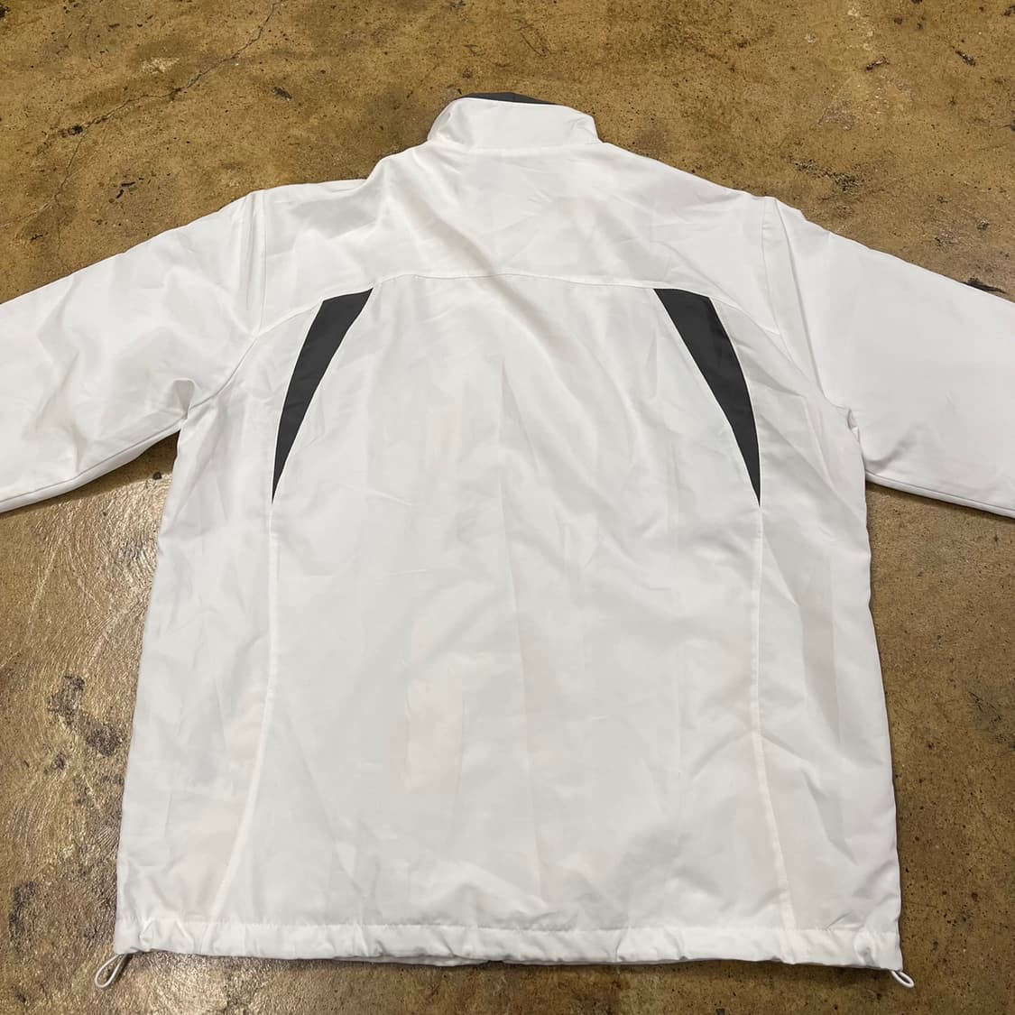 [정품/100] 아디다스 올드스쿨 화이트 바람막이 자켓 b17 상품이미지4