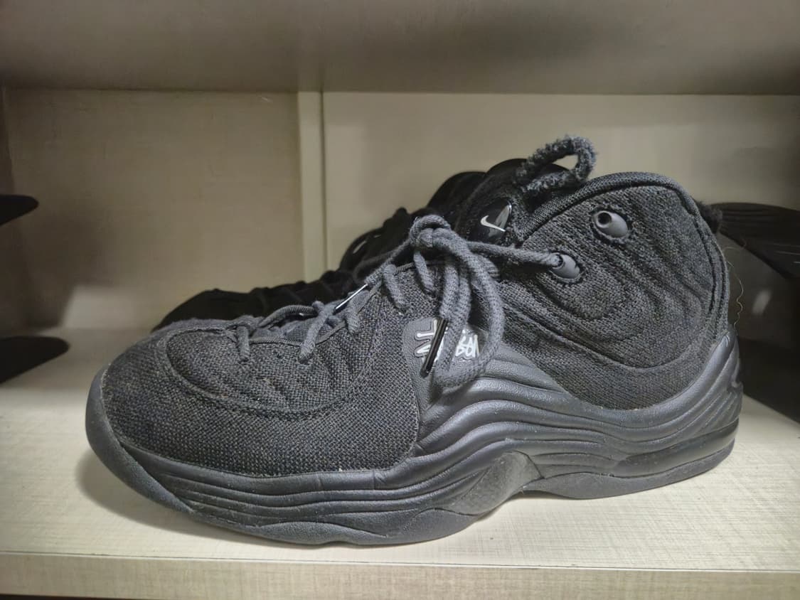 나이키 스니커즈 스투시 에어 페니 2 블랙 285mm 상품이미지1