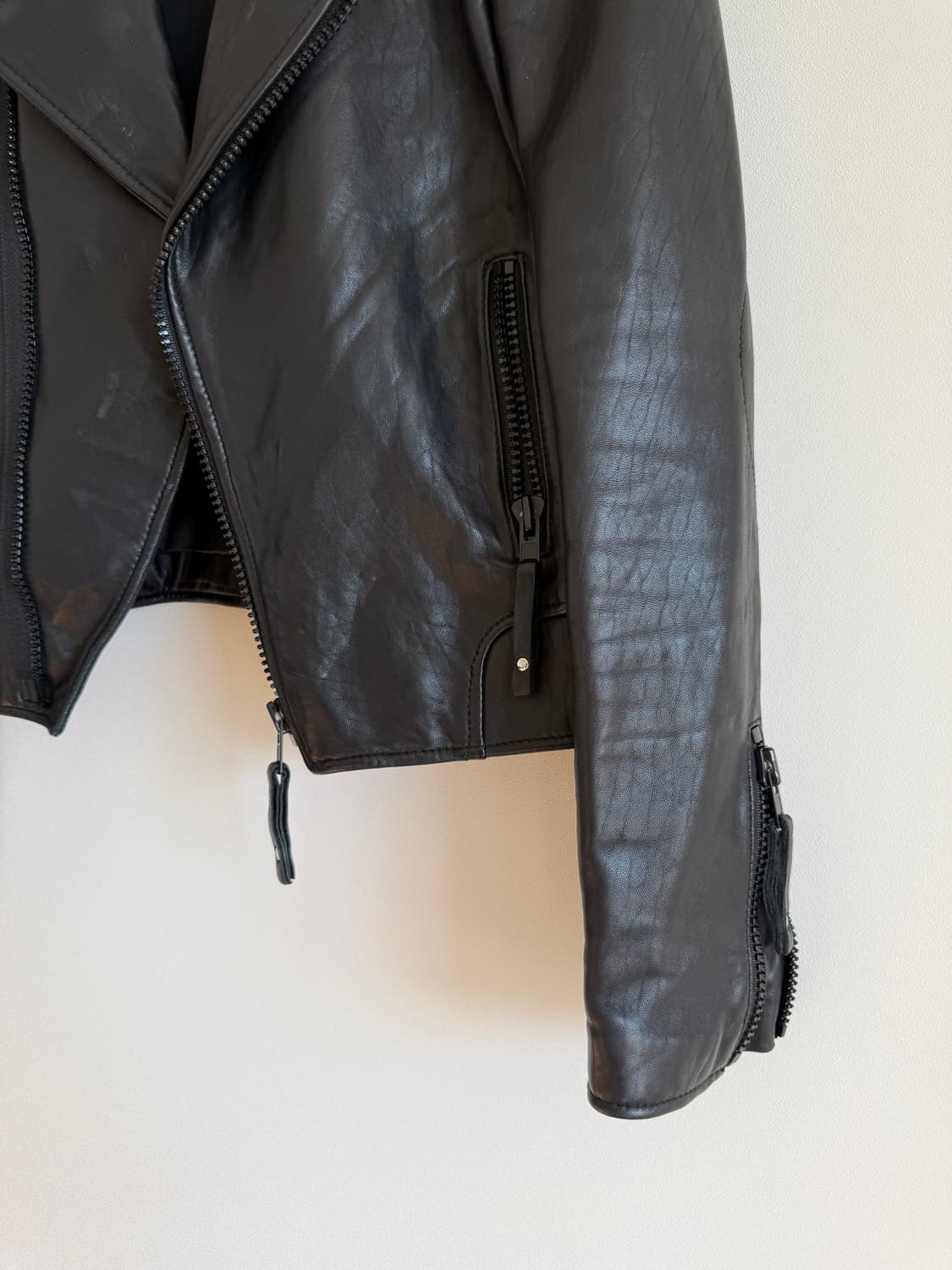 Pre owned 라이더 레더 자켓 상품이미지4