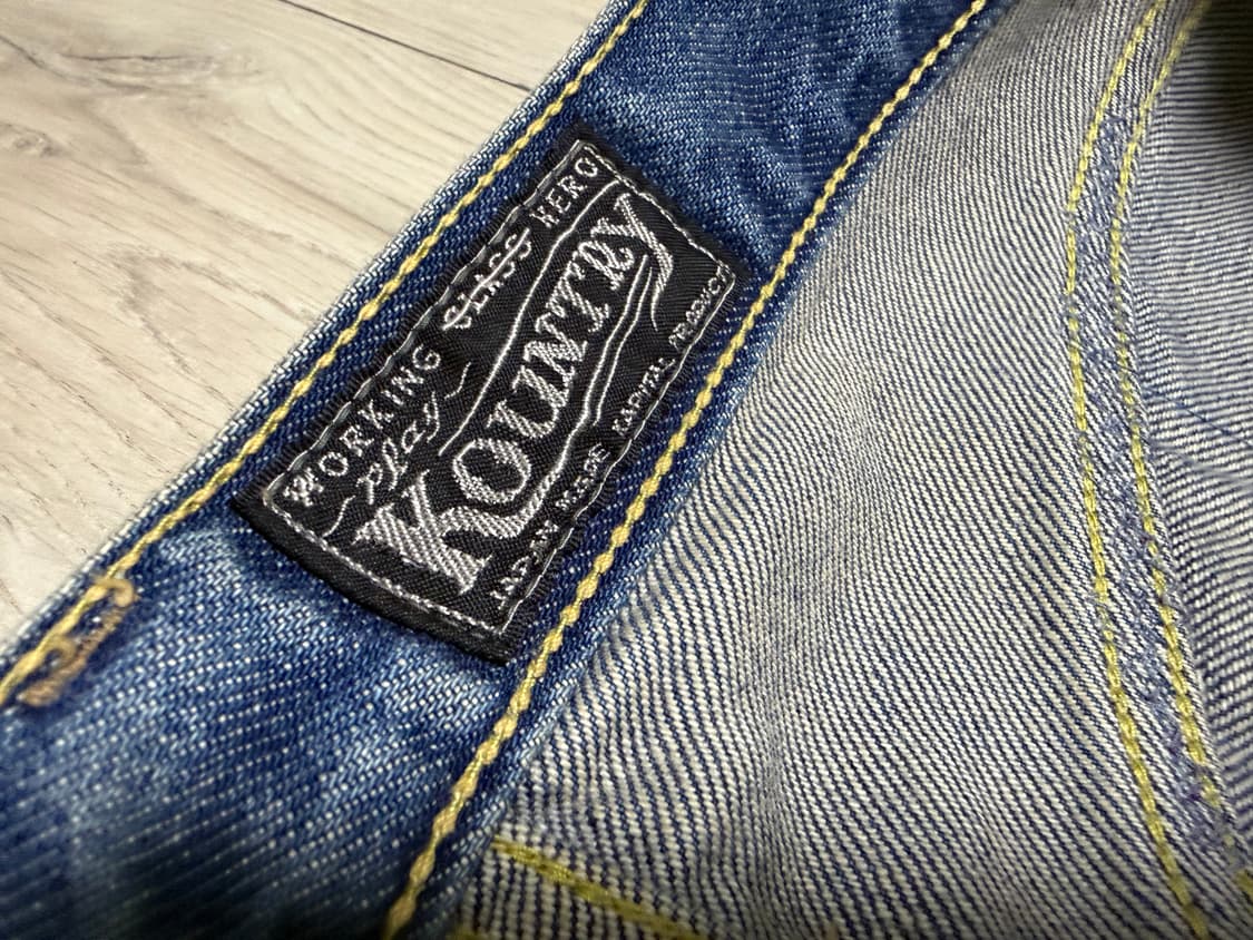 캐피탈 14온즈 데님 5P 몽키 시스코 인디고 36 상품이미지6