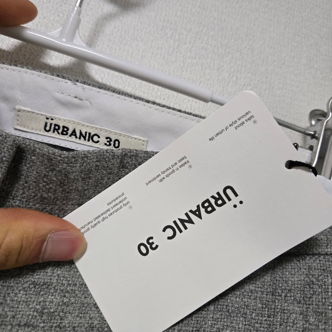 얼바닉30 울 슬랙스(새상품) / 여성 팬츠 / 여성 슬랙스  상품이미지2