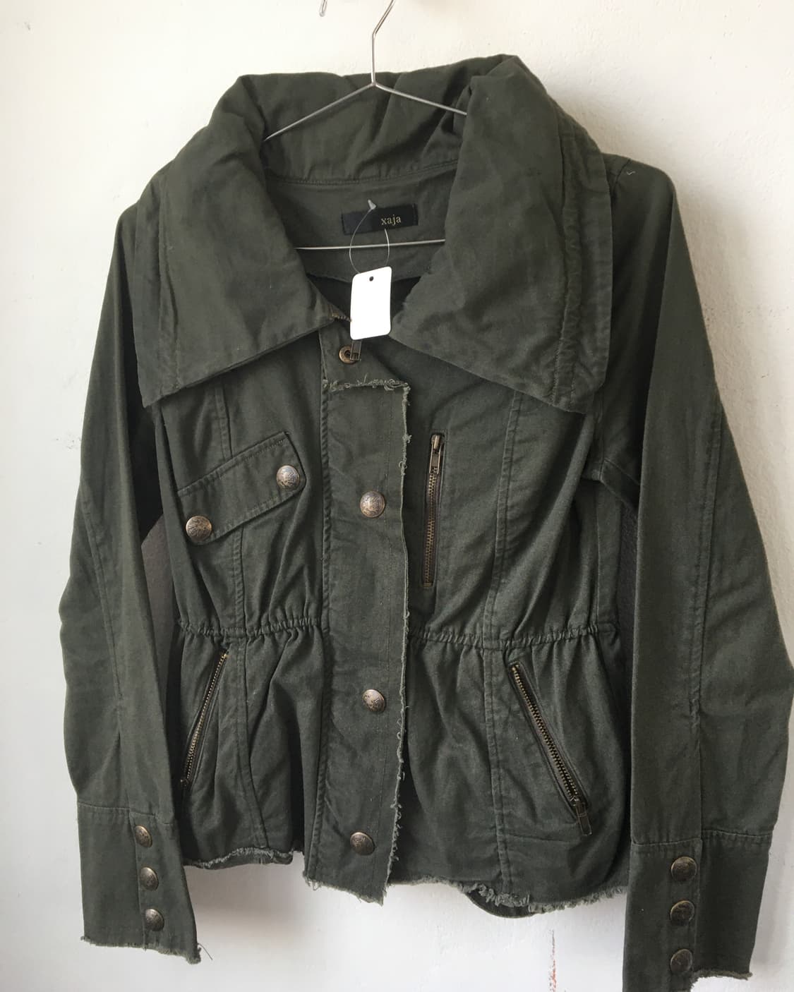 Collar point cotton jacket 상품이미지4