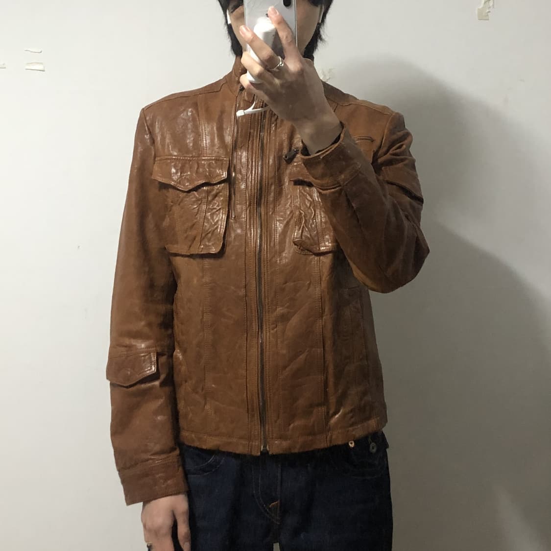 지이크 레더자켓  상품이미지3