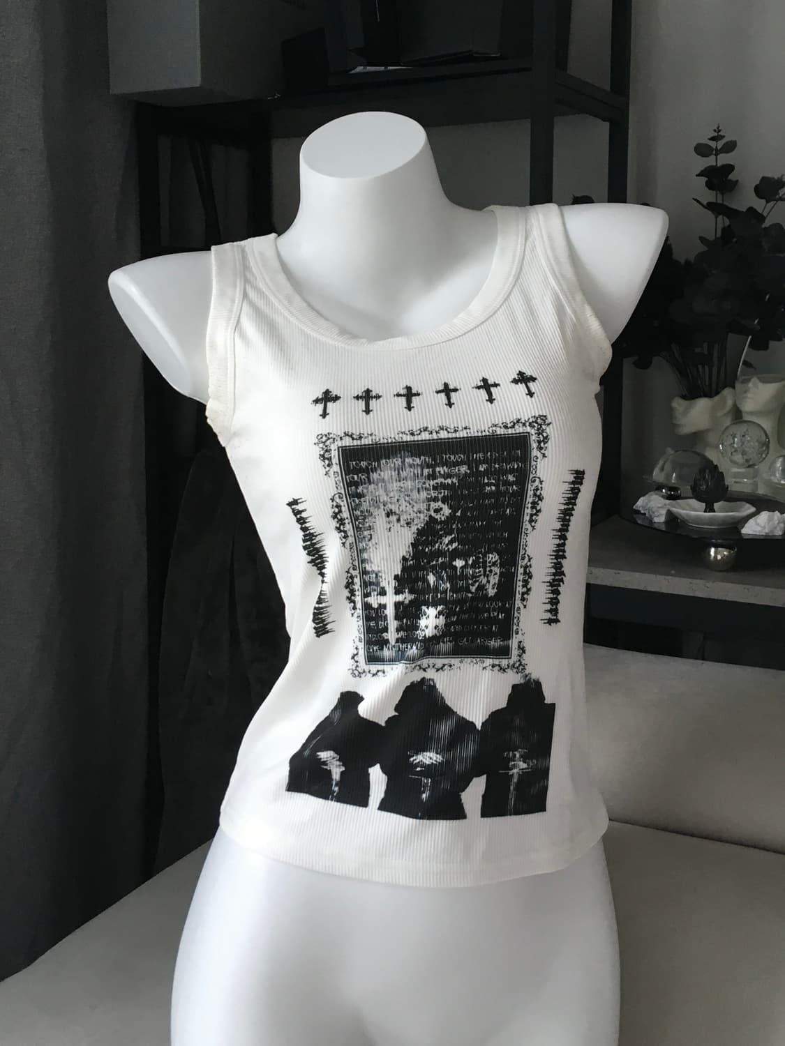 ༒ Vintage Printed Sleeveless 상품이미지1