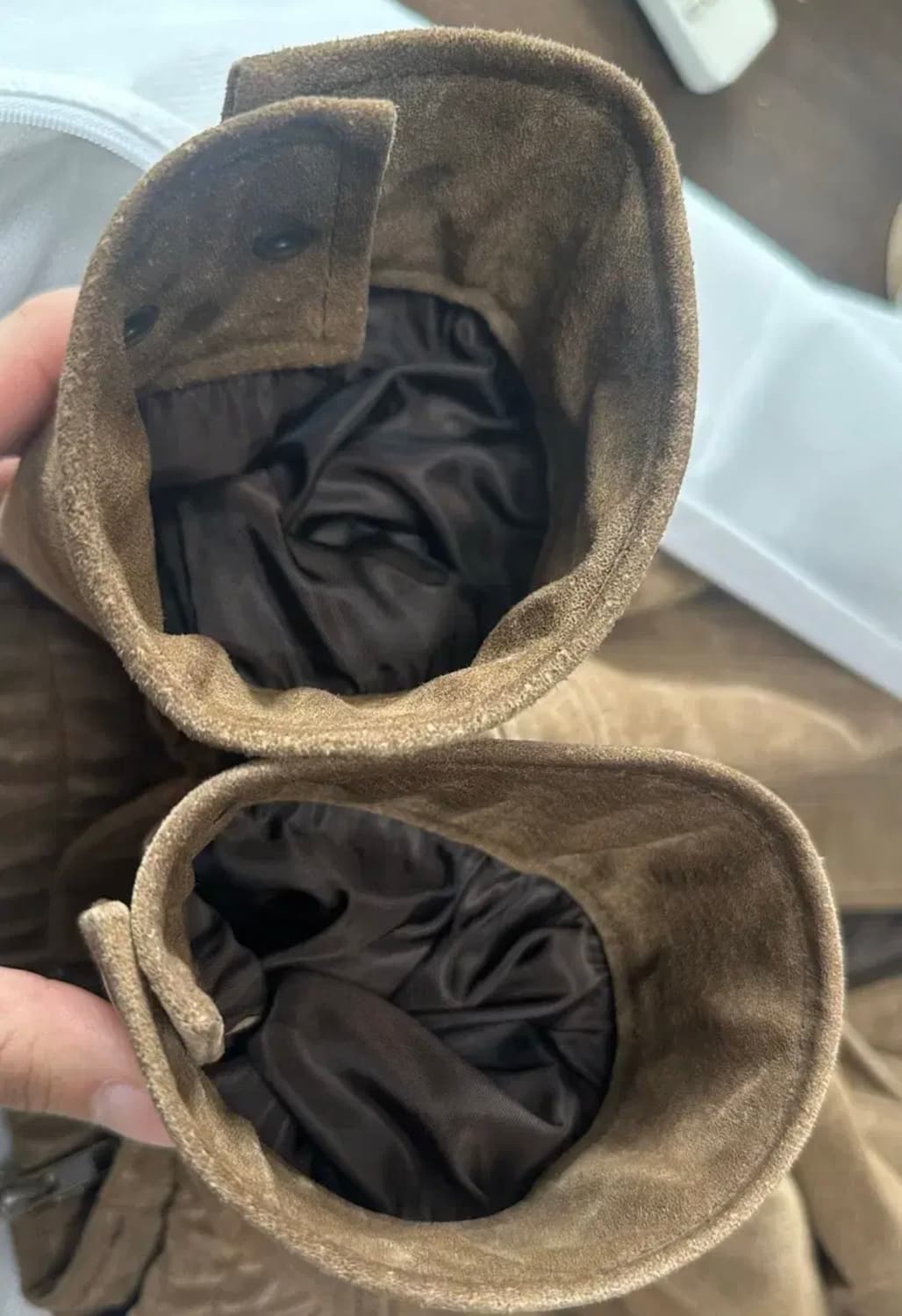 엘무드 토바코 스웨이드 블루종 체스트넛 48 상품이미지6