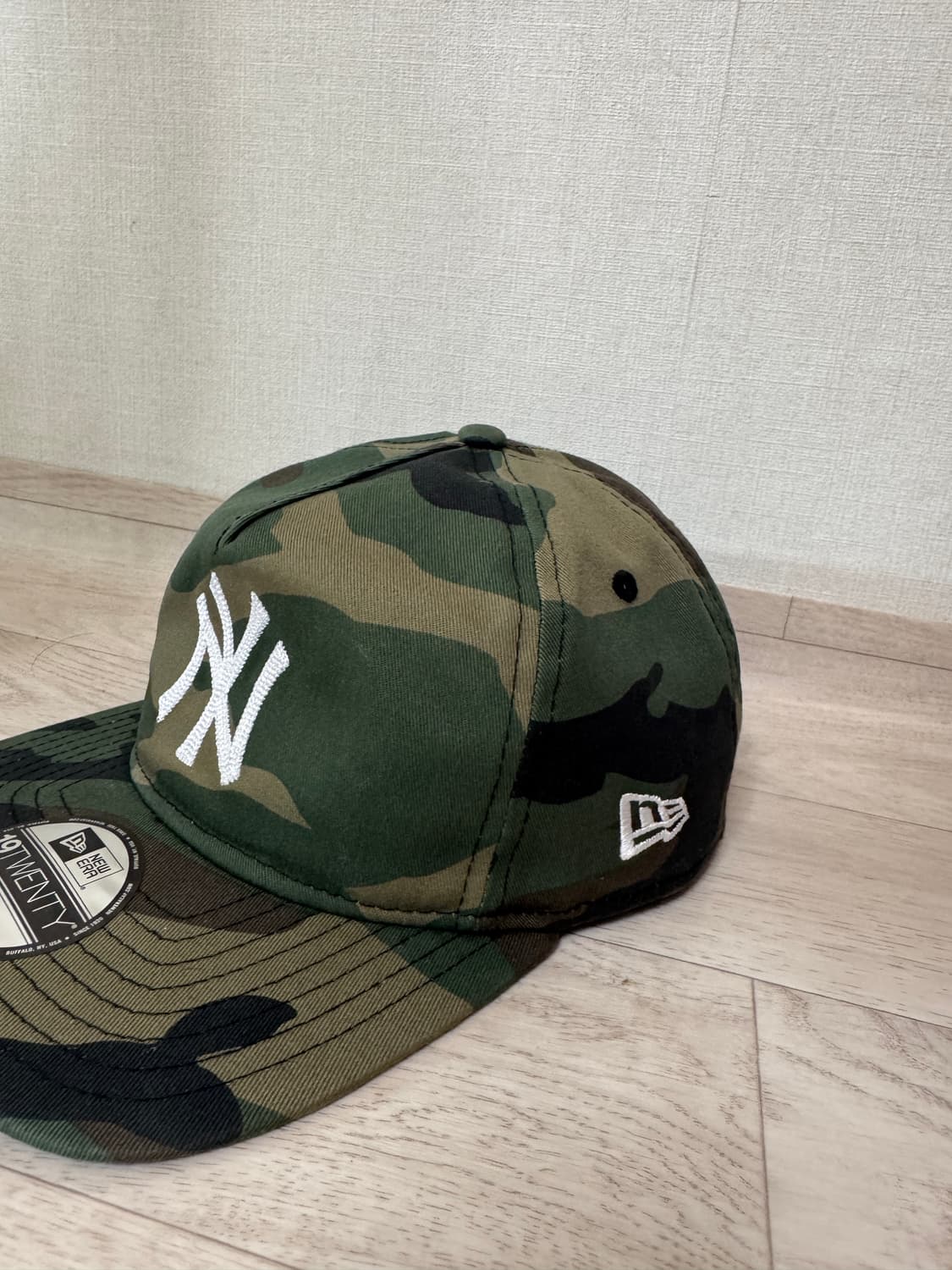 뉴에라 뉴욕 양키스 카모 스냅백 19TWENTY ADJUSTABLE 상품이미지3