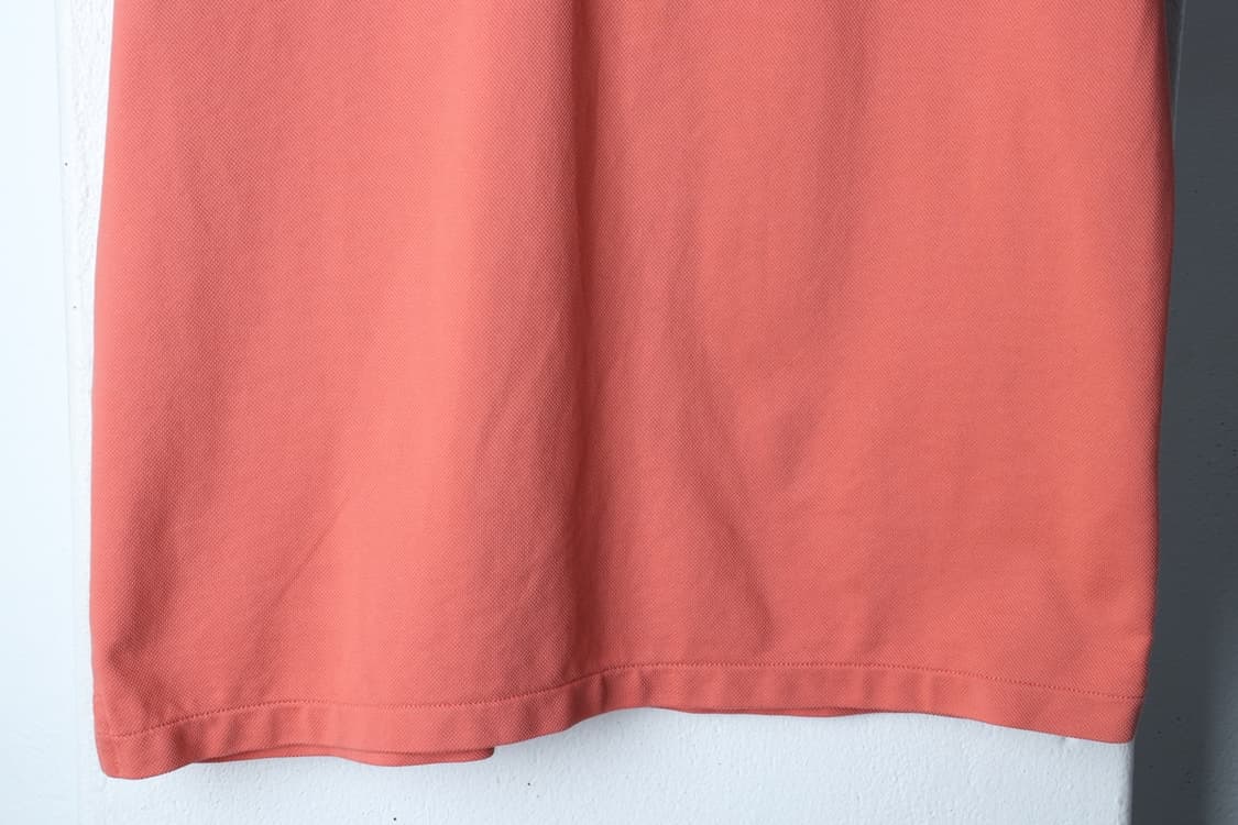(L-XL) 유니클로 반팔 카라 티셔츠 핑크 무지 놈코어-H32602 상품이미지4