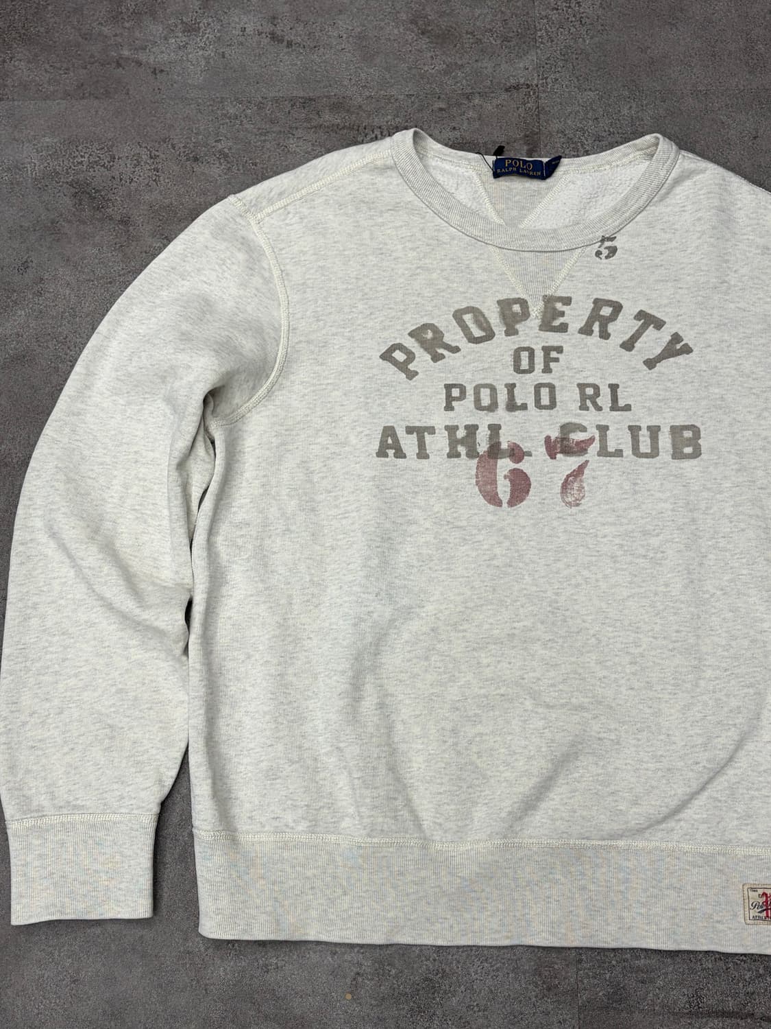 폴로 랄프로렌 스펠아웃 애슬레틱 클럽 맨투맨 상품이미지2